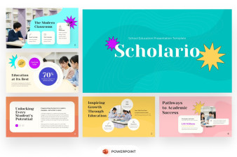 School Education PowerPoint Template